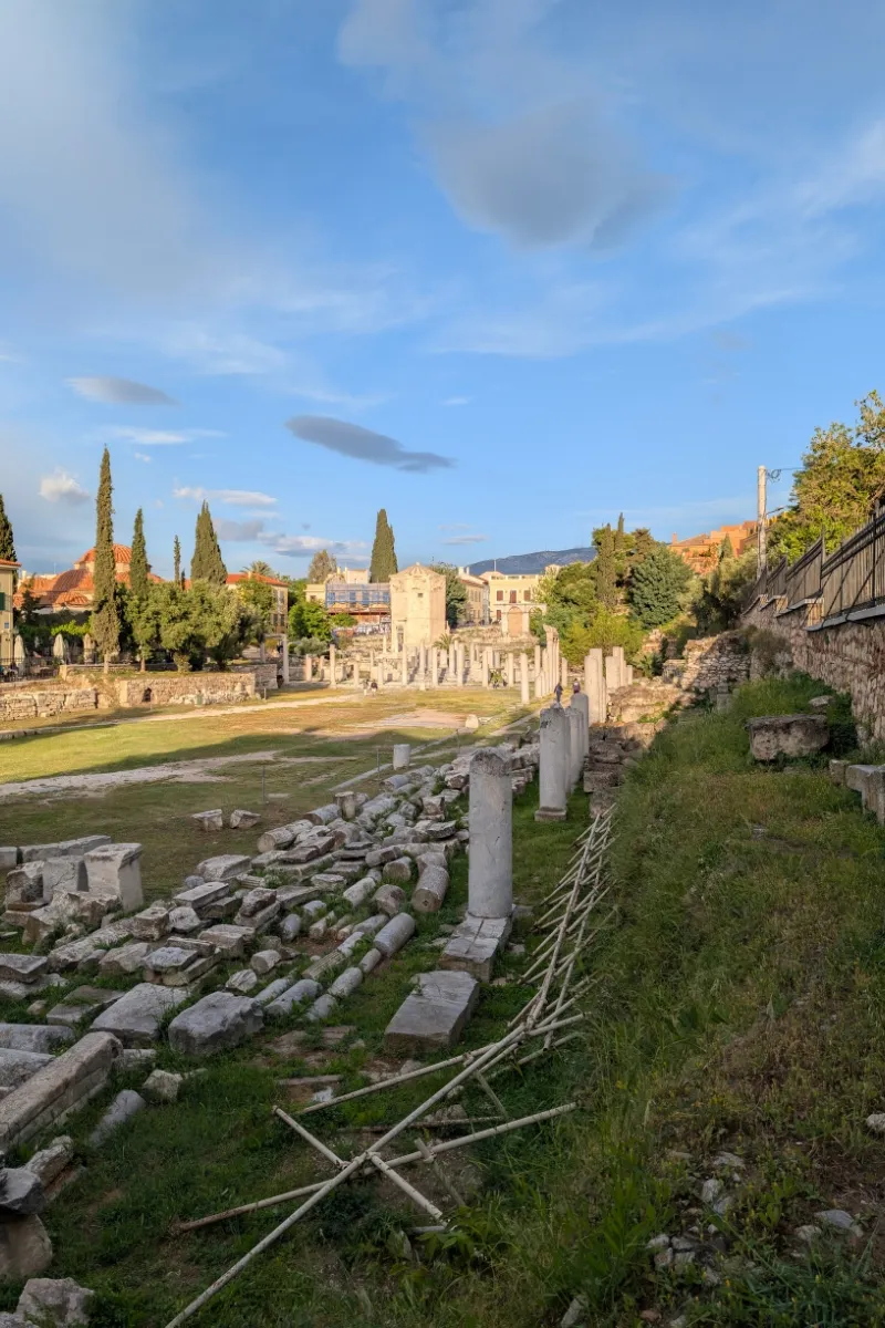 Ruinele Agorei Romane din Atena — sit arheologic din centrul istoric