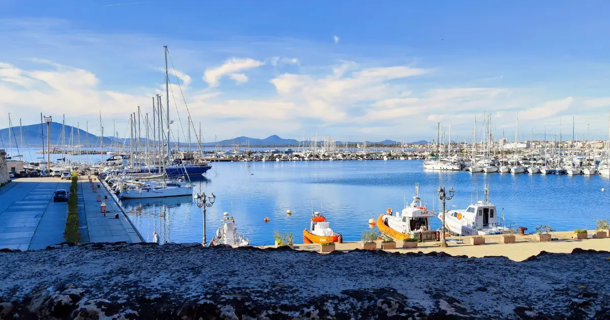 Golful Marii Mediterane in Alghero, Sardinia