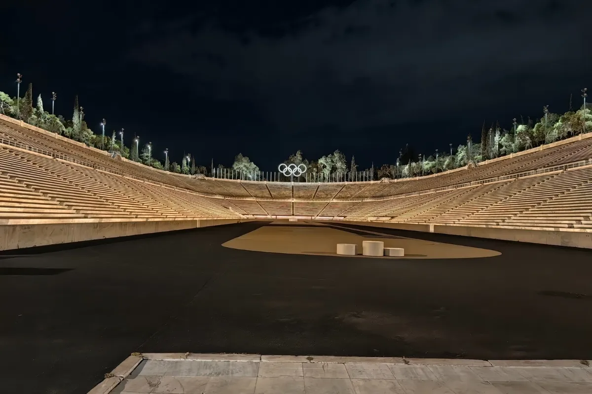 Stadionul Panathenaic din Atena — singurul stadion din lume construit integral din marmură albă