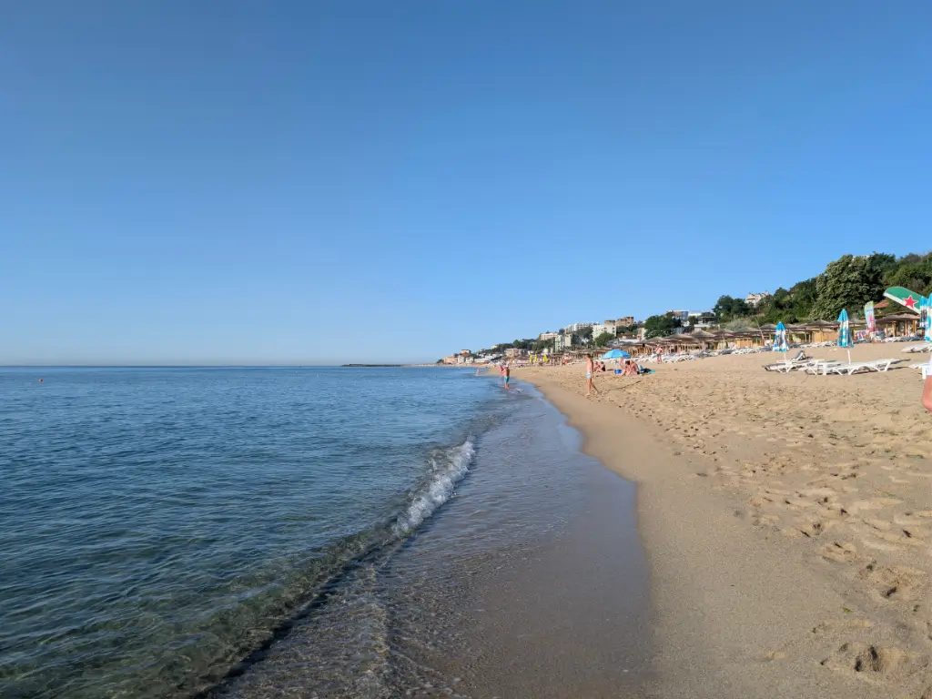 Plaja frumoasa in Bulgaria, Nisipurile de Aur