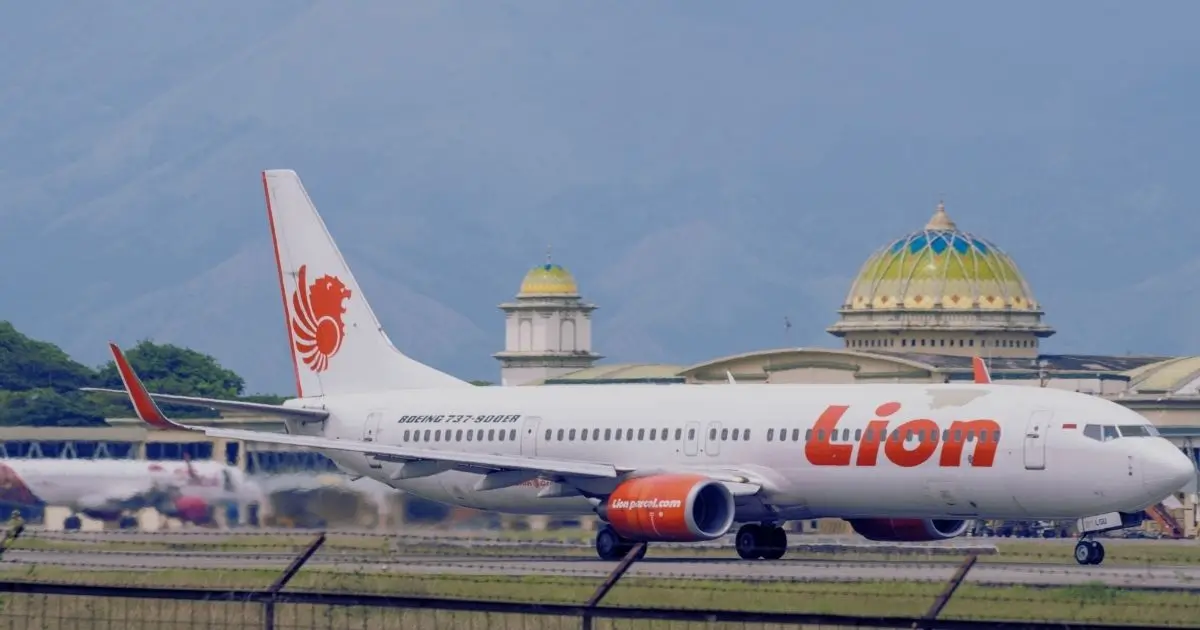 Avionul Thai Lion Air - Thailanda