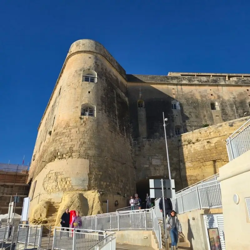Fort st. Elmo- punctul de plecare al Ferry spre Insula Gozo din Valletta