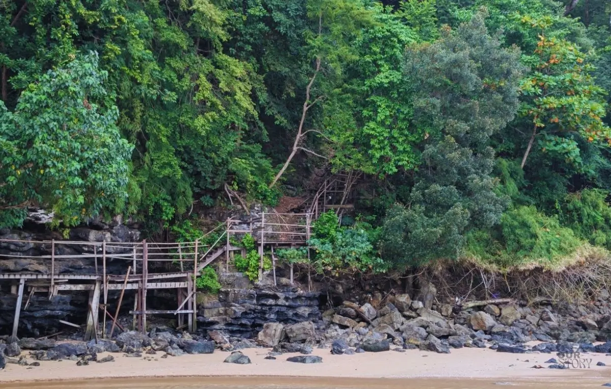 Intrarea la Monkey Trail Krabi