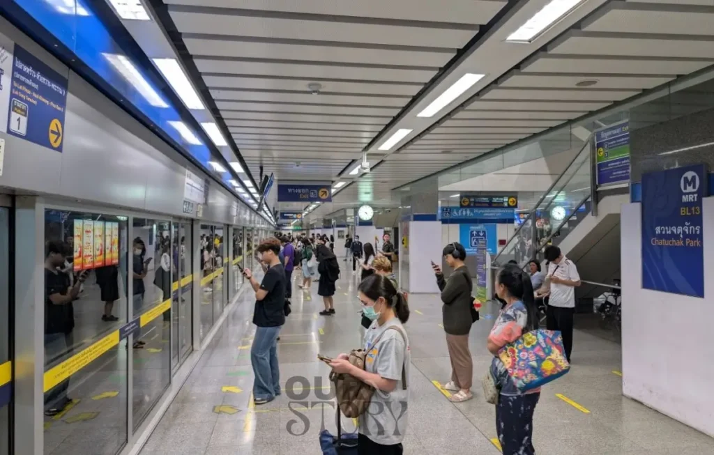 Metroul MRT din Bangkok