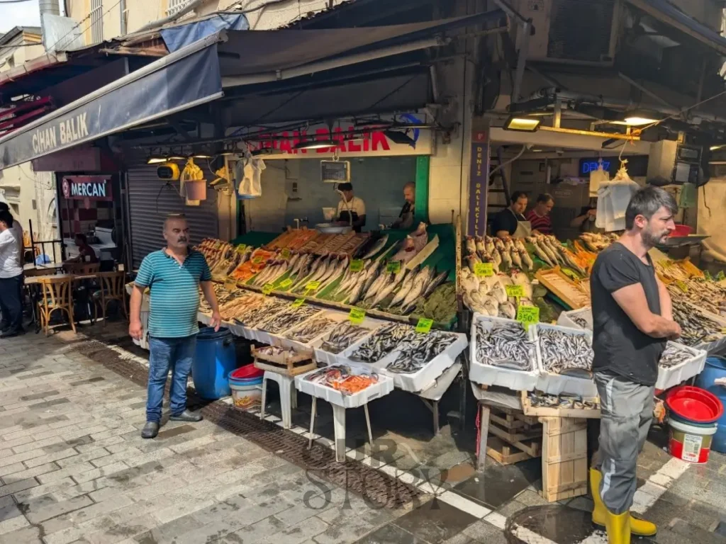 Piata de peste din Istanbul Partea Asiatica