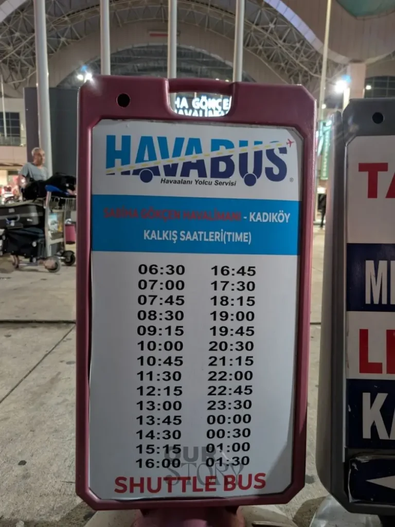 Program Havabus Kadikoy