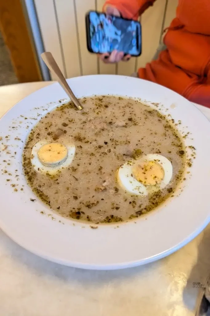 Varsovia iarna- Ciorba traditionala te incalzeste