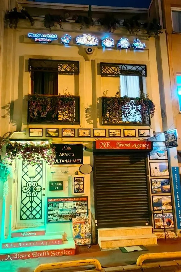 Hotel în Istanbul cu vedere spre Hagia Sofia — cazare recomandată în Sultanahmet pentru city break Istanbul