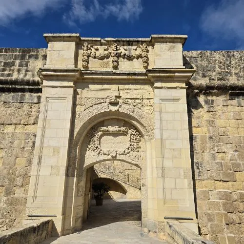 Poarta de intrare în Birgu, Vittoriosa, Malta