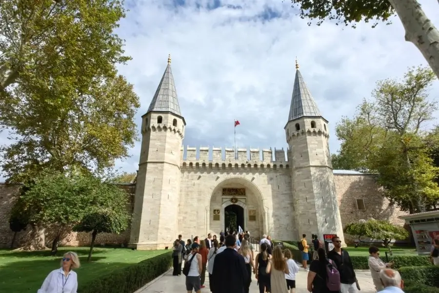 Poarta interioara Palatul Topkapi Istanbul