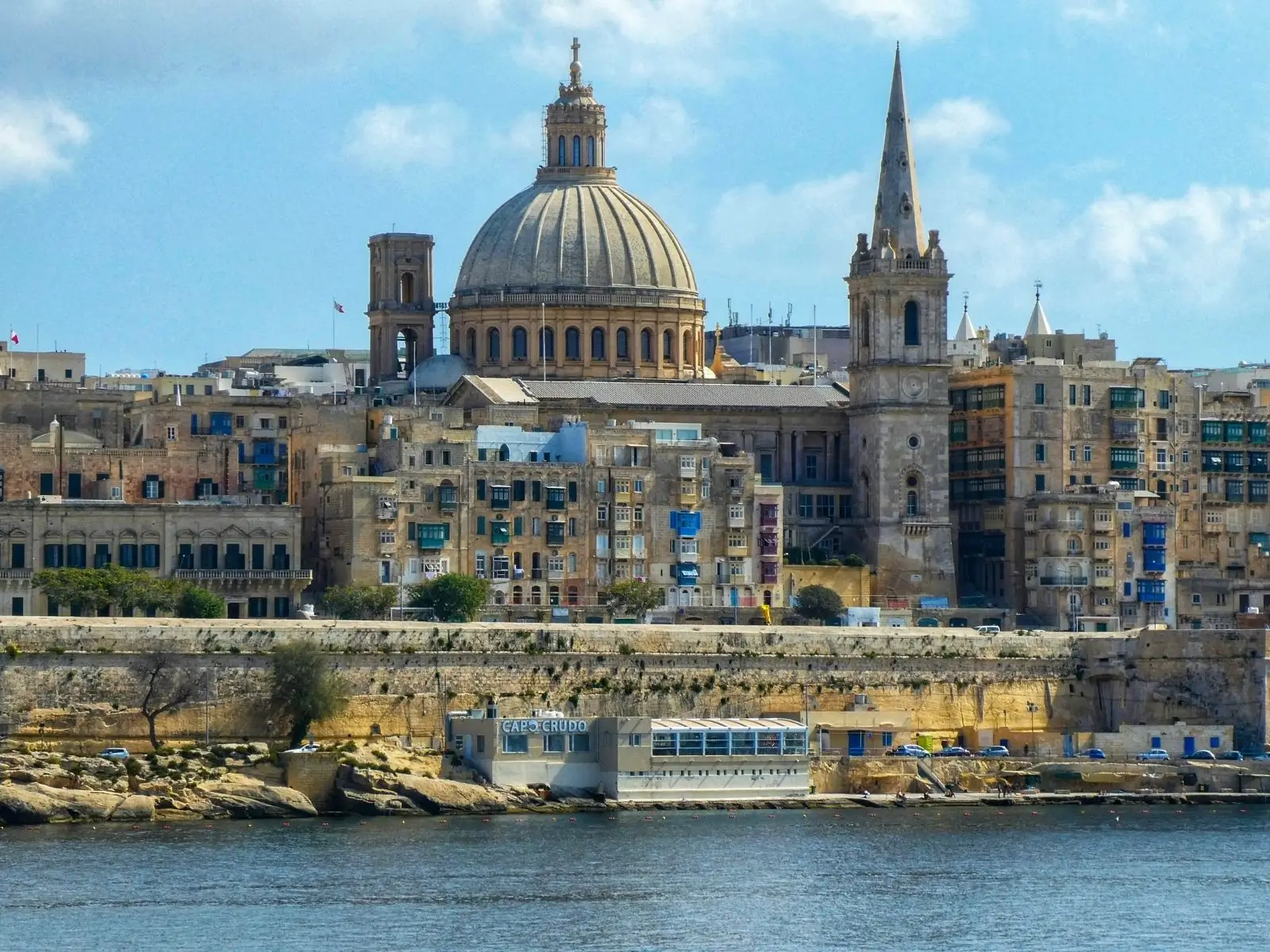 Ghid turistic Malta — vedere panoramică Valletta, capitala Maltei