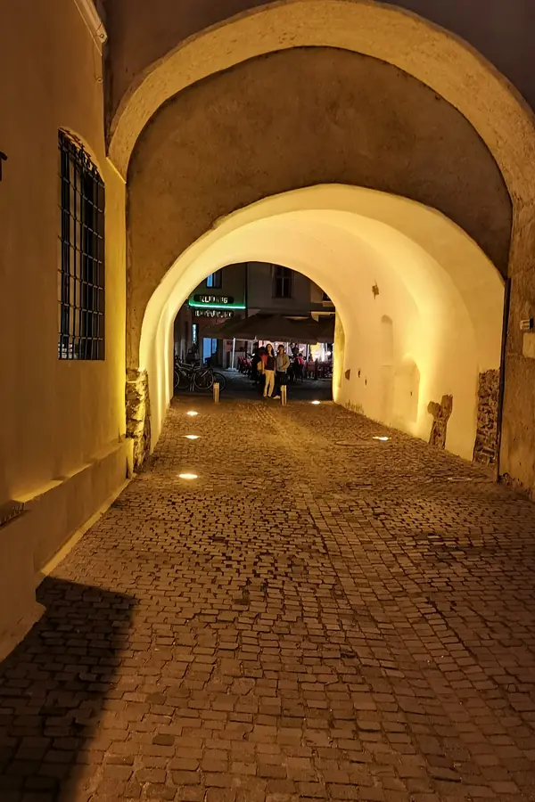 Stradă medievală din Sibiu - Piața Mare