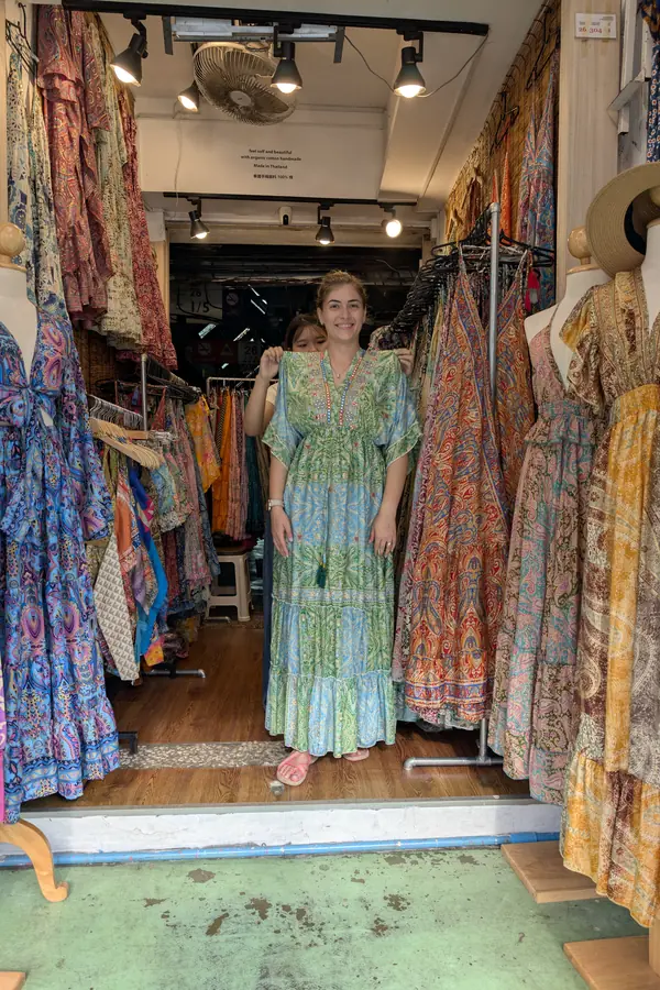 Rochia de la Chatuchak Weekend Market, Bangkok