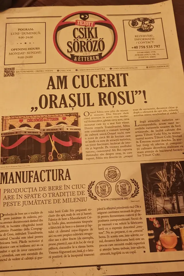 Ziarul Local Csiki-Sorozo Harghita Transilvania