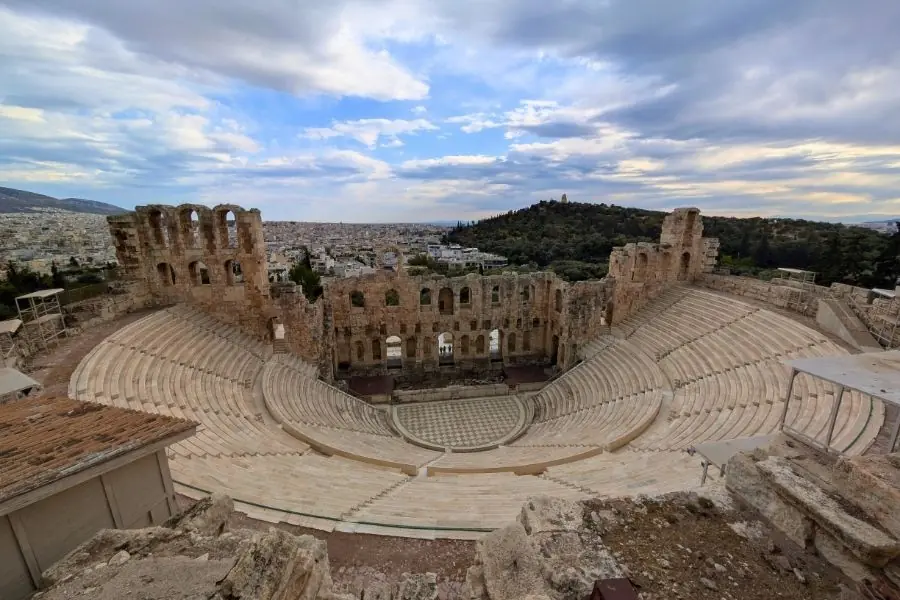 Odeonul lui Herodes Atticus din Atena, Grecia