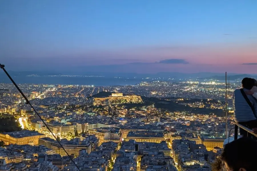 Panorama de pe Lycabettus Hill