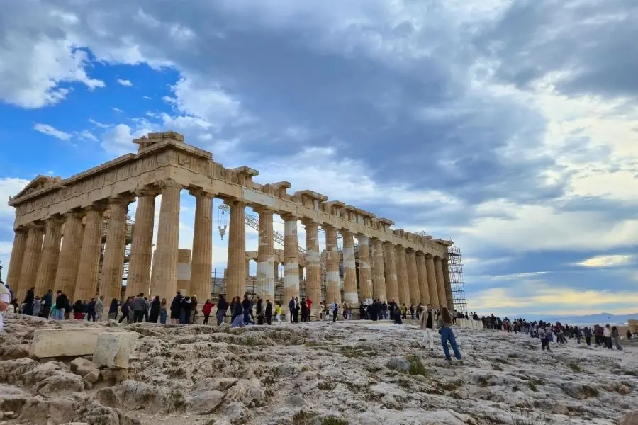 Partenonul de la Acropola din Atena, Grecia