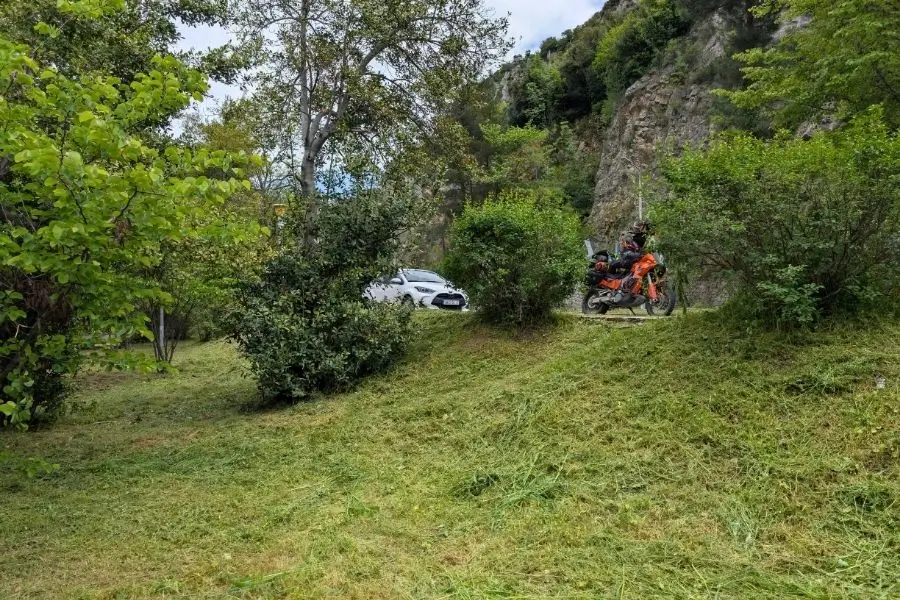 Popas montan in Valea Tembi din Grecia